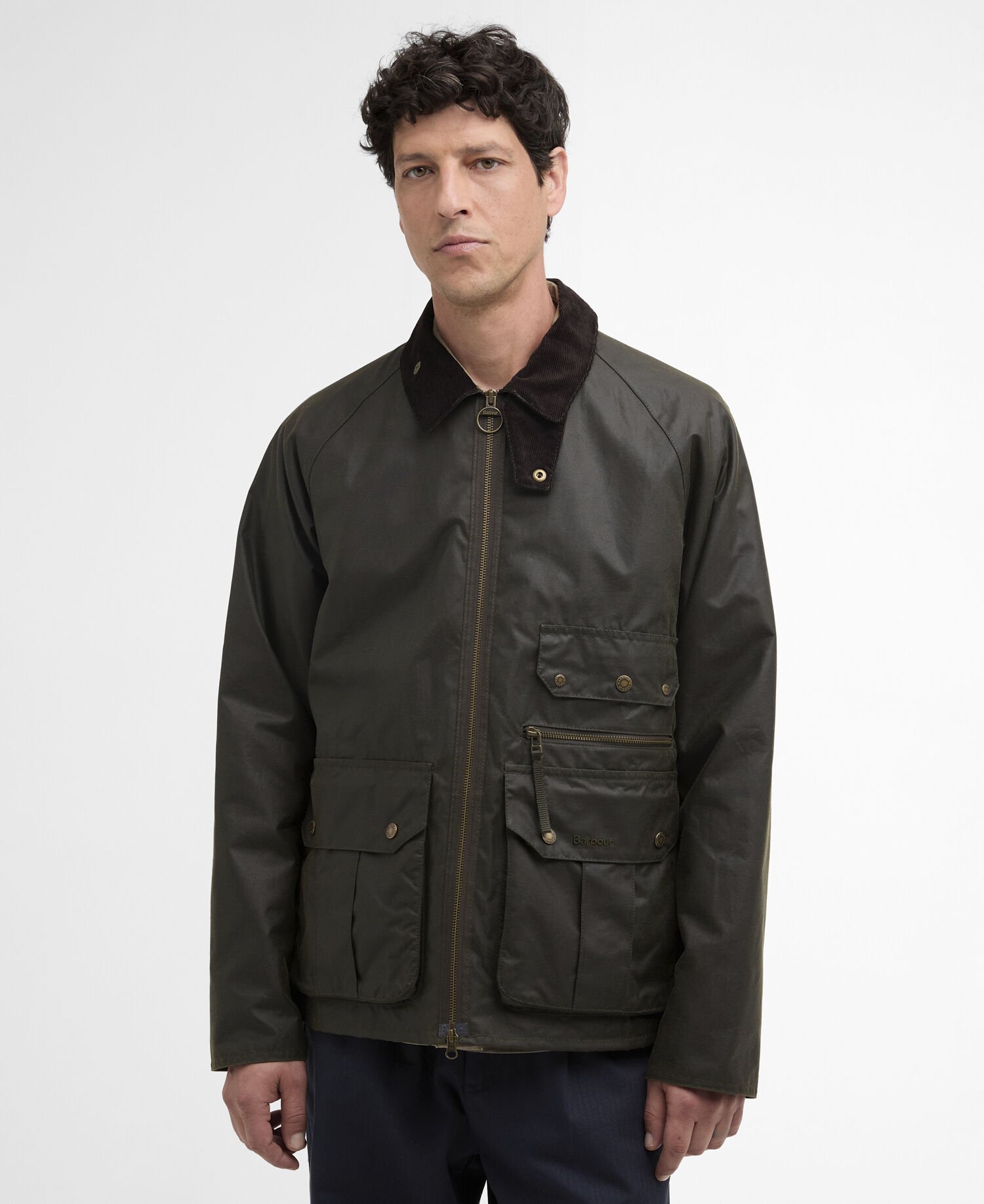 Wachsjacke Re-Engineered Blackett Spey Archive Olive