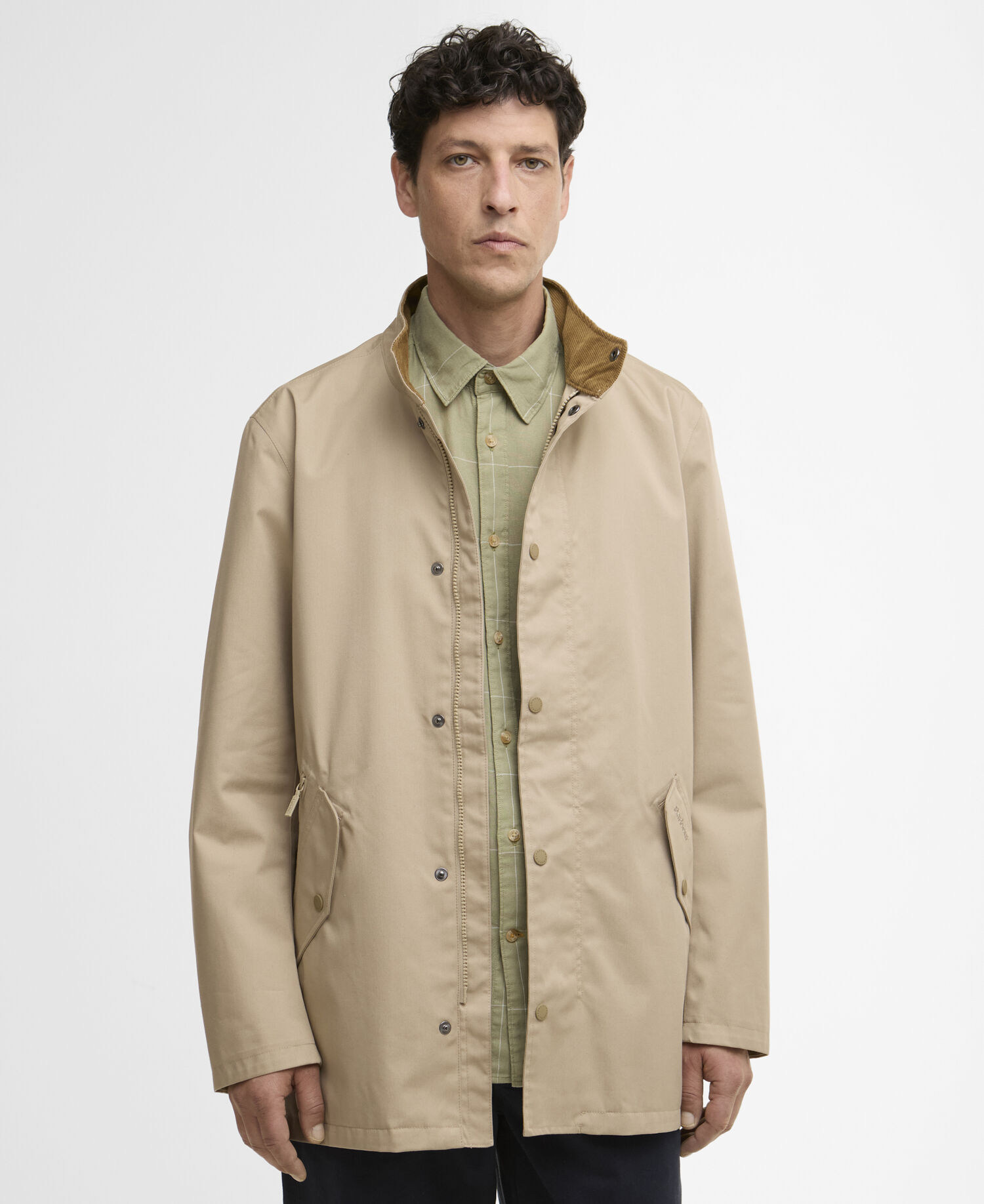 City Chelsea Waterproof Jacket Washed Stone/Highland Loch