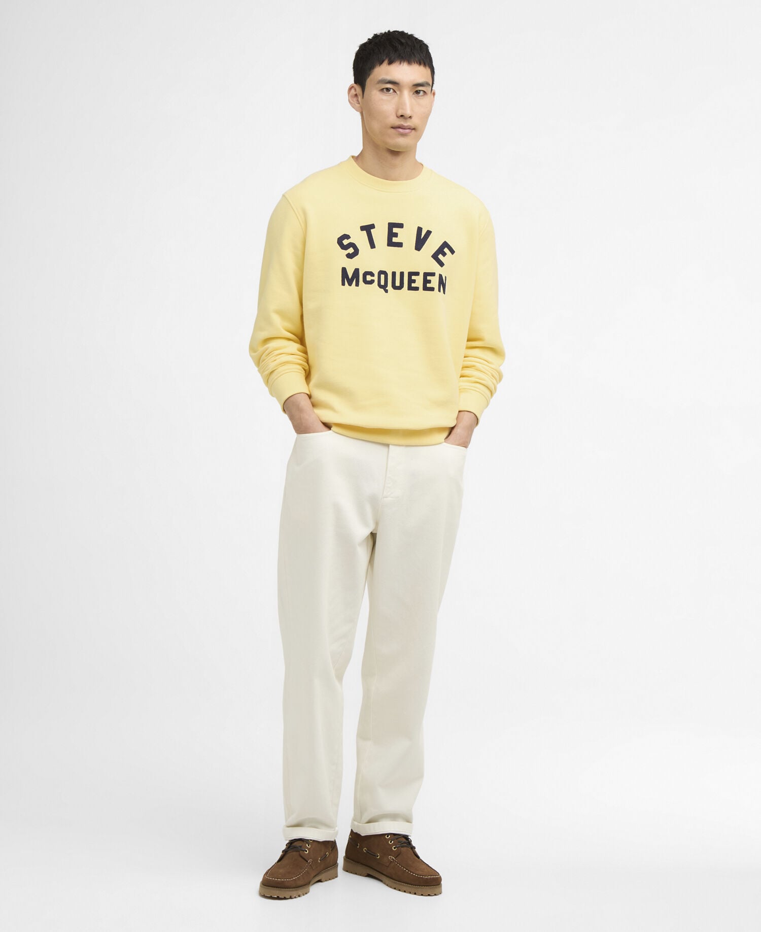 Felpa Chainstitch Dusky Citron