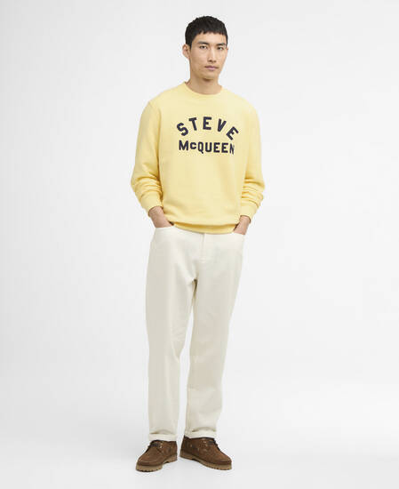 Chainstitch Sweatshirt Dusky Citron