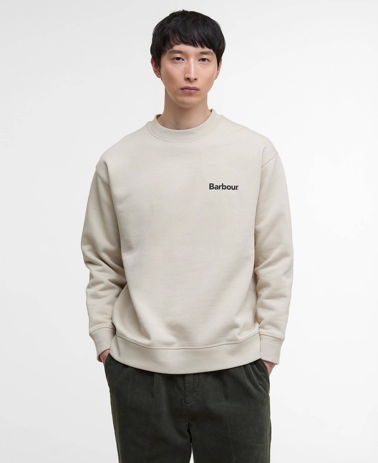 Brushed Nicholas Oversized Crew Neck Jumper image number 0