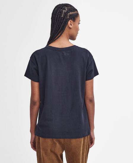 Northumberland Classic T-Shirt Navy-White