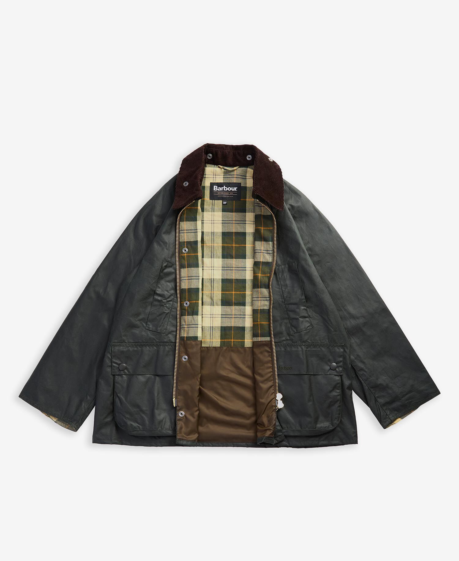Barbour BEDALE セージ Barbour Men's Classic Bedale Wax Jacket | $398.00 | Saint Bernard