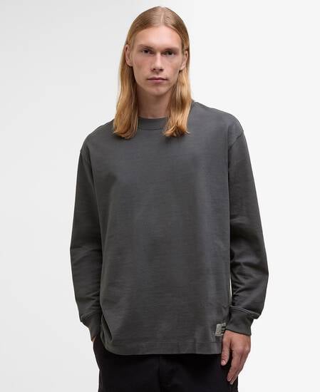 Barbour x Kaptain Sunshine Long-Sleeved T-Shirt Iron