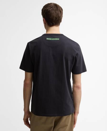 Paul Smith Loves Barbour T-Shirt Crosby Dark Navy