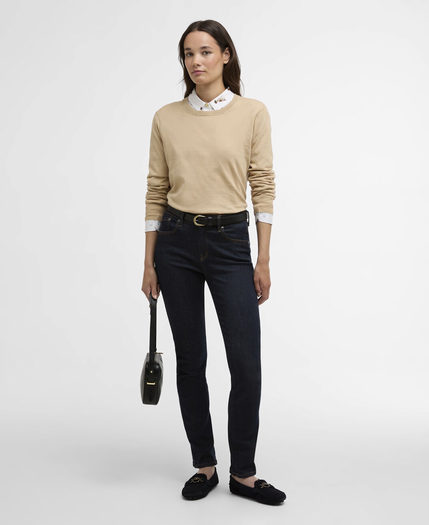 Clover Crew-Neck Jumper Safari