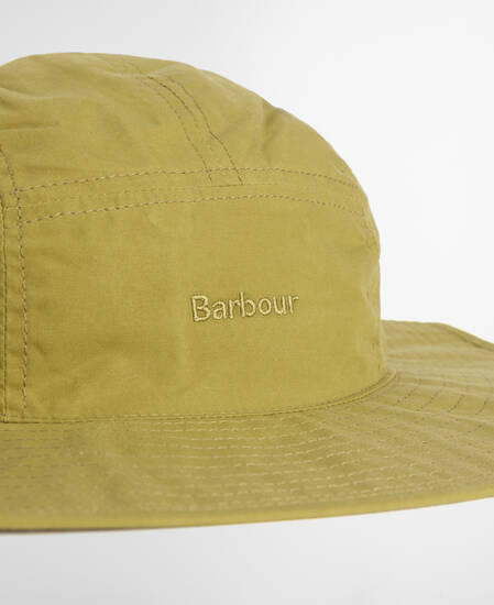 Transport 5 Panel Bucket Hat Golden Green