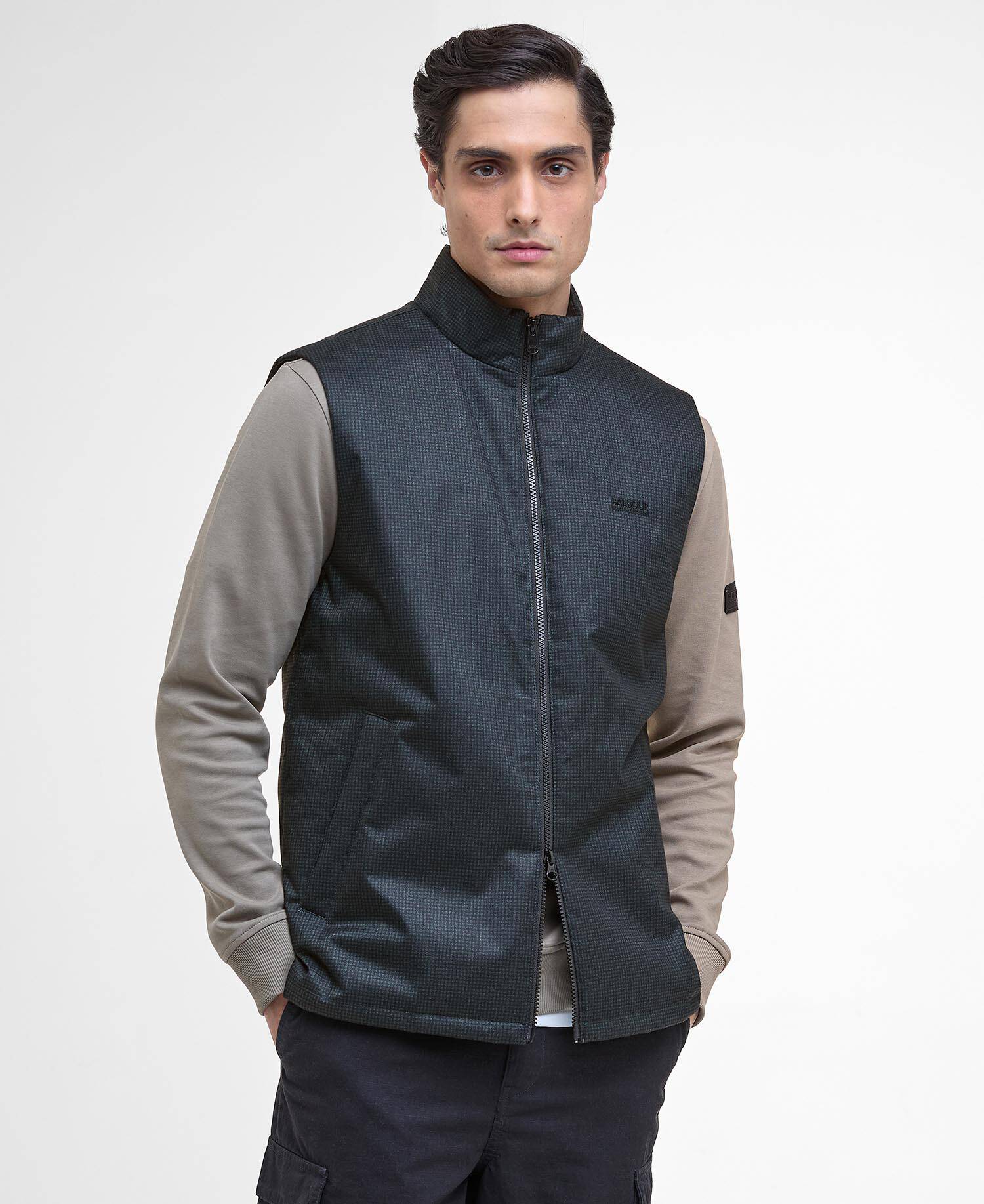 Darton Check Gilet image number 0