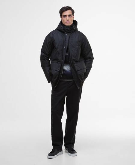 Oakdale Waxed Jacket Black