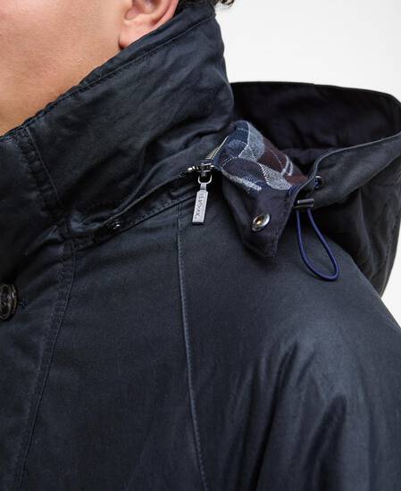 Trenchcoat Beaudale Waxed Navy