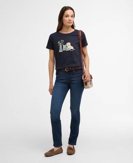 Brambles T-Shirt Navy