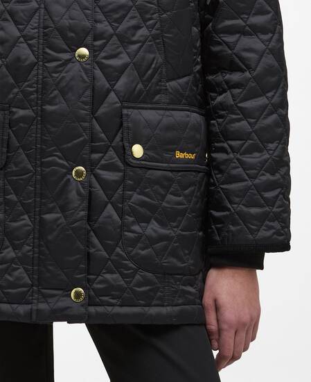 Modern Beadnell Quilted Jacket Black/Classic