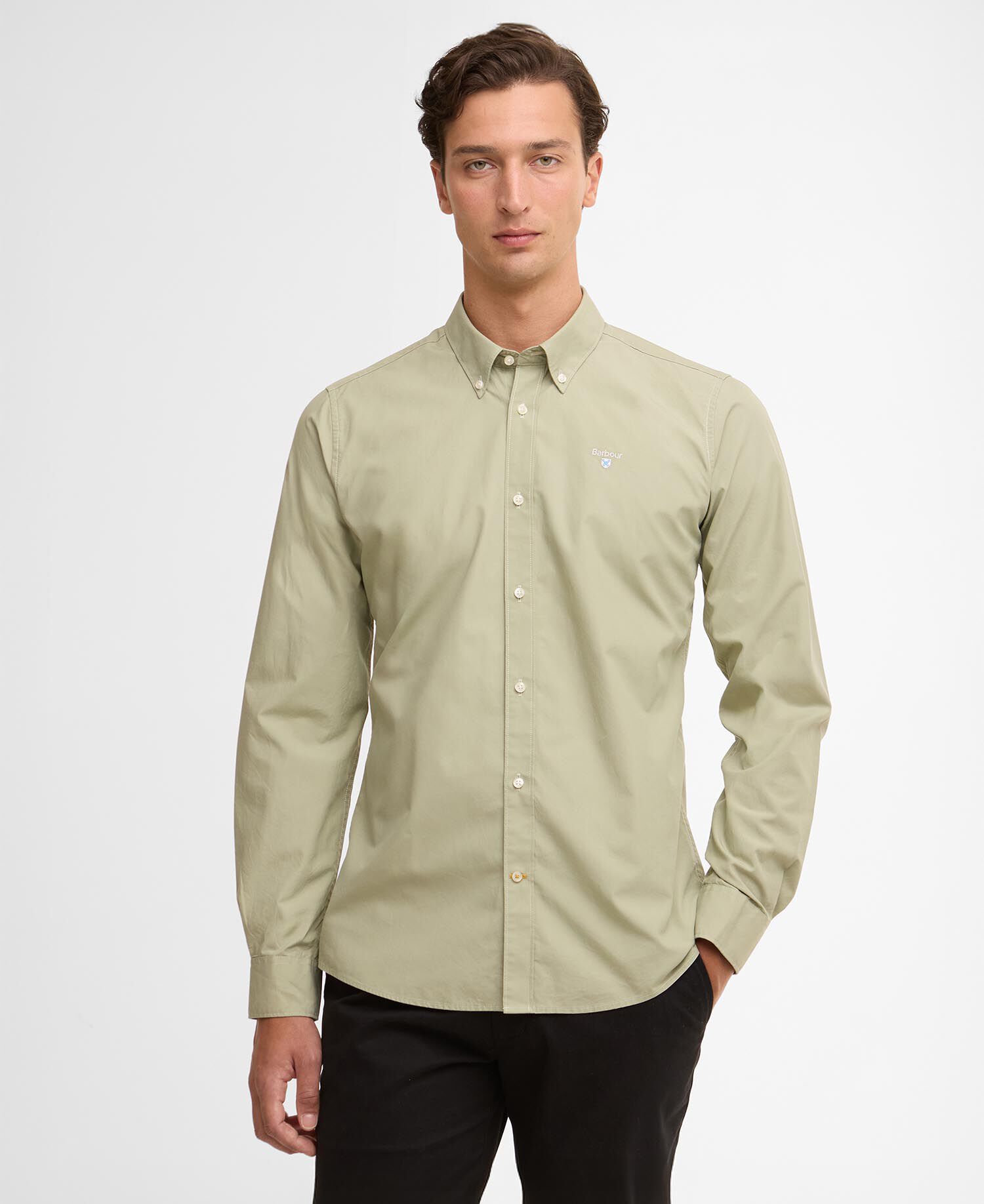 Hemd Treeport Tailored Sea Green