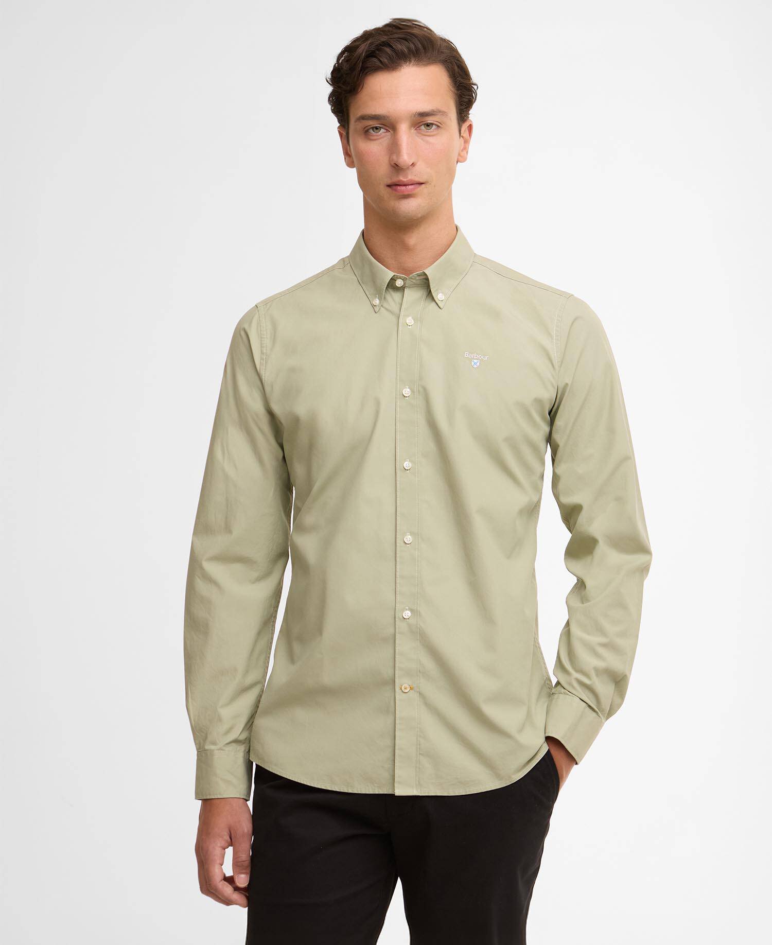 Hemd Treeport Tailored Sea Green image number 0