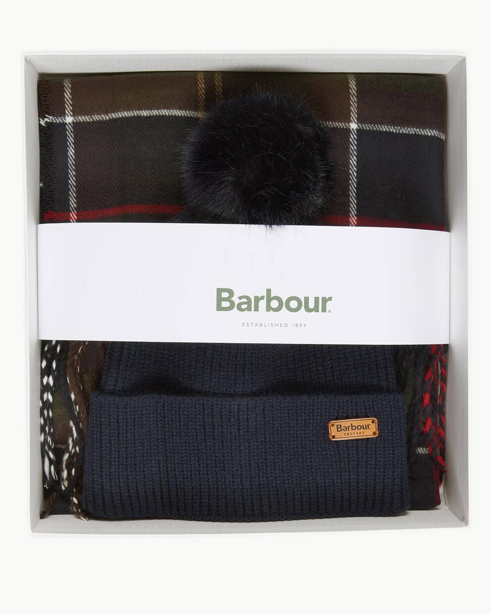 Geschenkset Beanie Dover & Schal Hailes