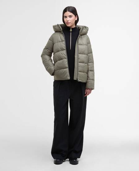 Olivios Puffer Jacket Dusky Khaki