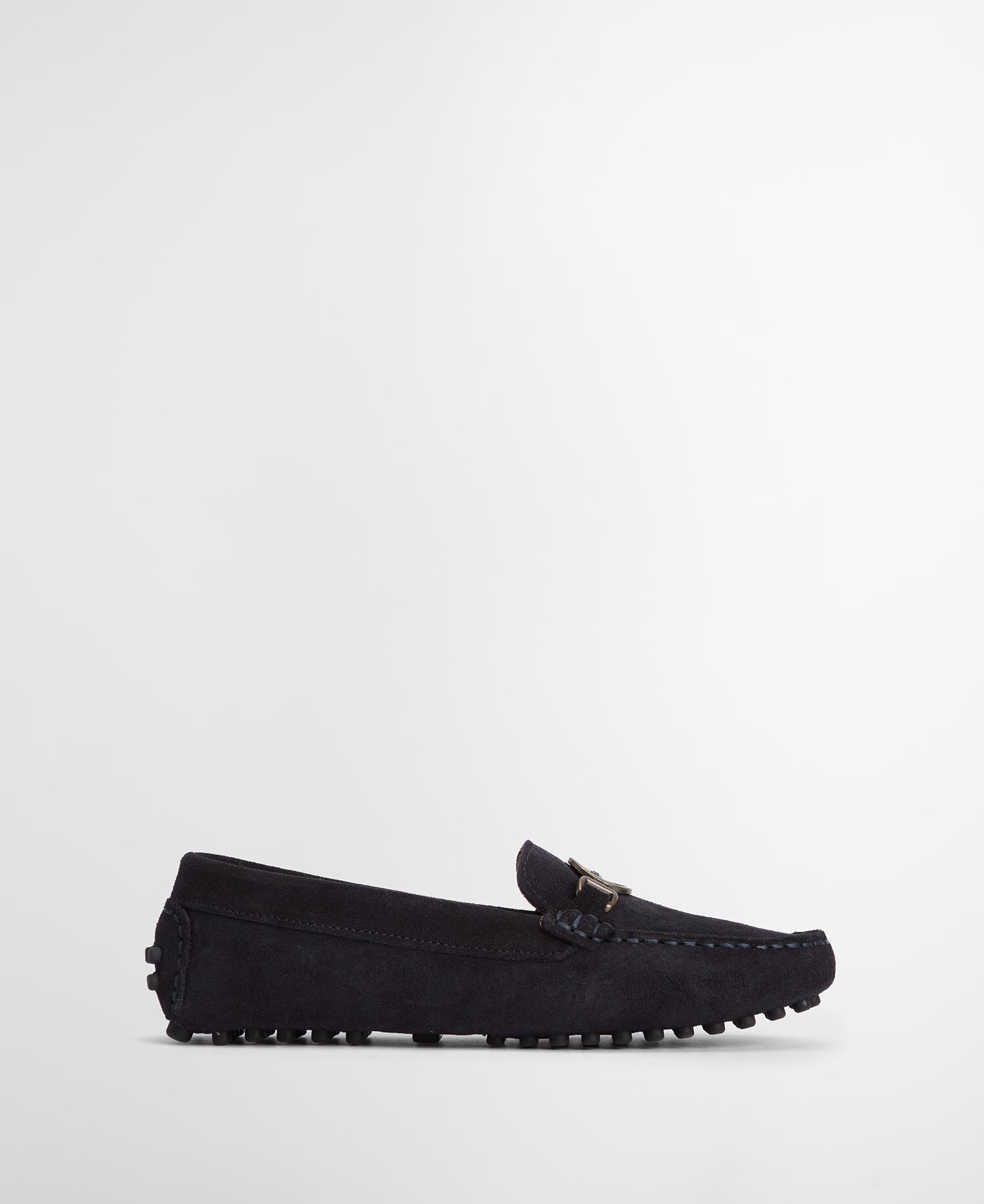 Laire Driving Shoes Navy Suede