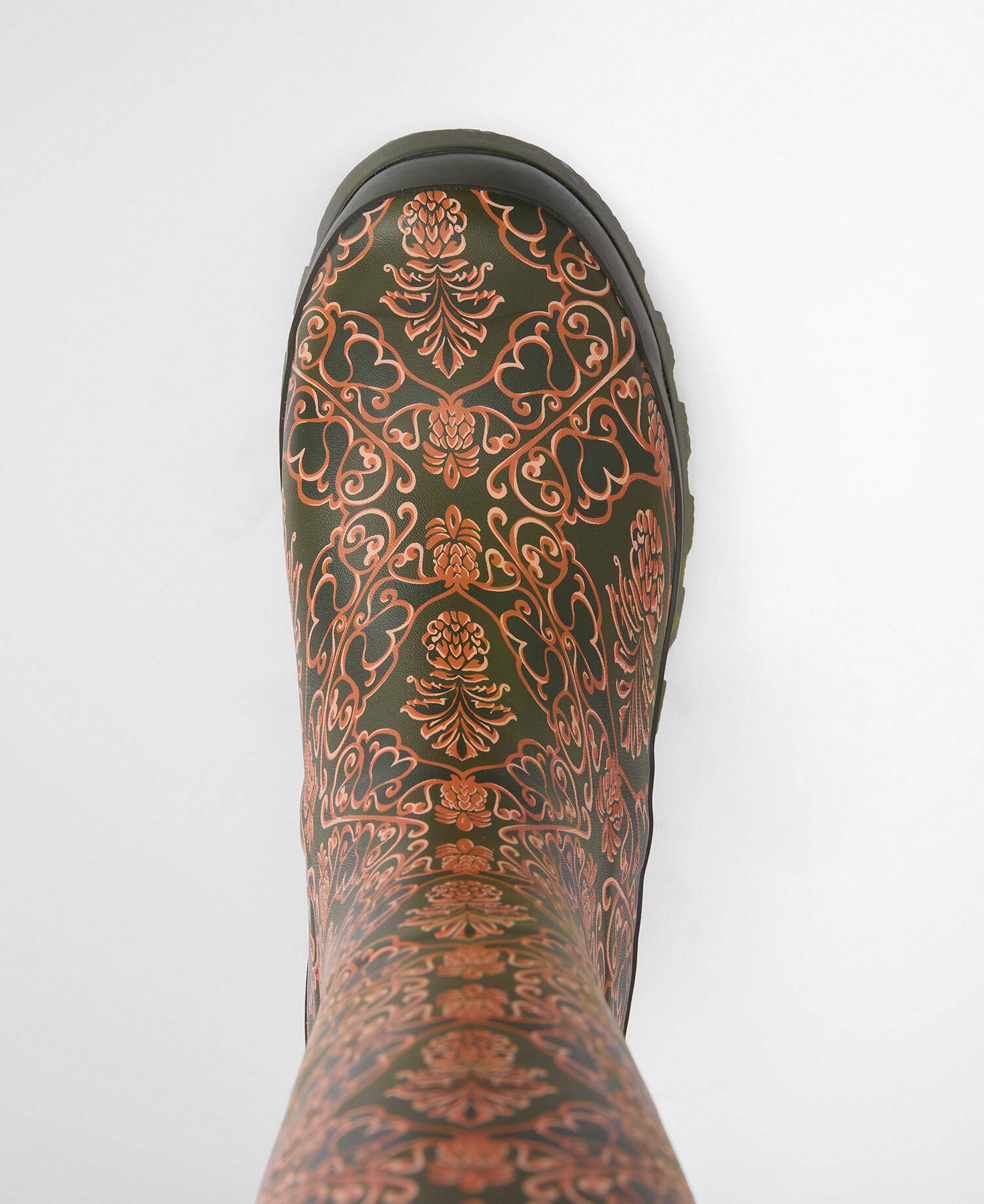 Barbour FARM Rio Cami Wellingtons Pineapple Print image number 7