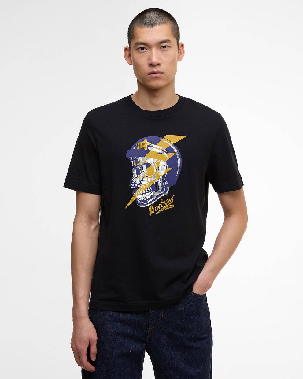 T-shirt con stampa Flash