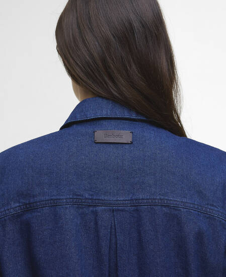 Arla Denim Overshirt Rinse Wash Arla Denim Overshirt Rinse Wash