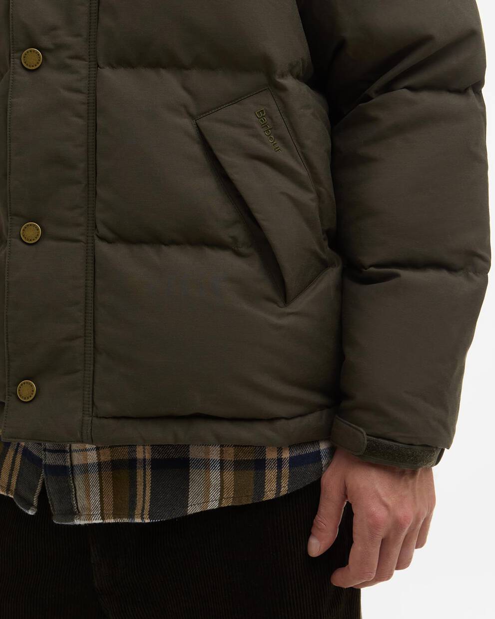 Piumino Transport oversize Barbour x SOREL