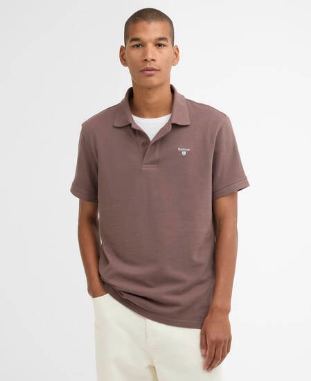 Sports Short-Sleeved Polo Shirt Peppercorn