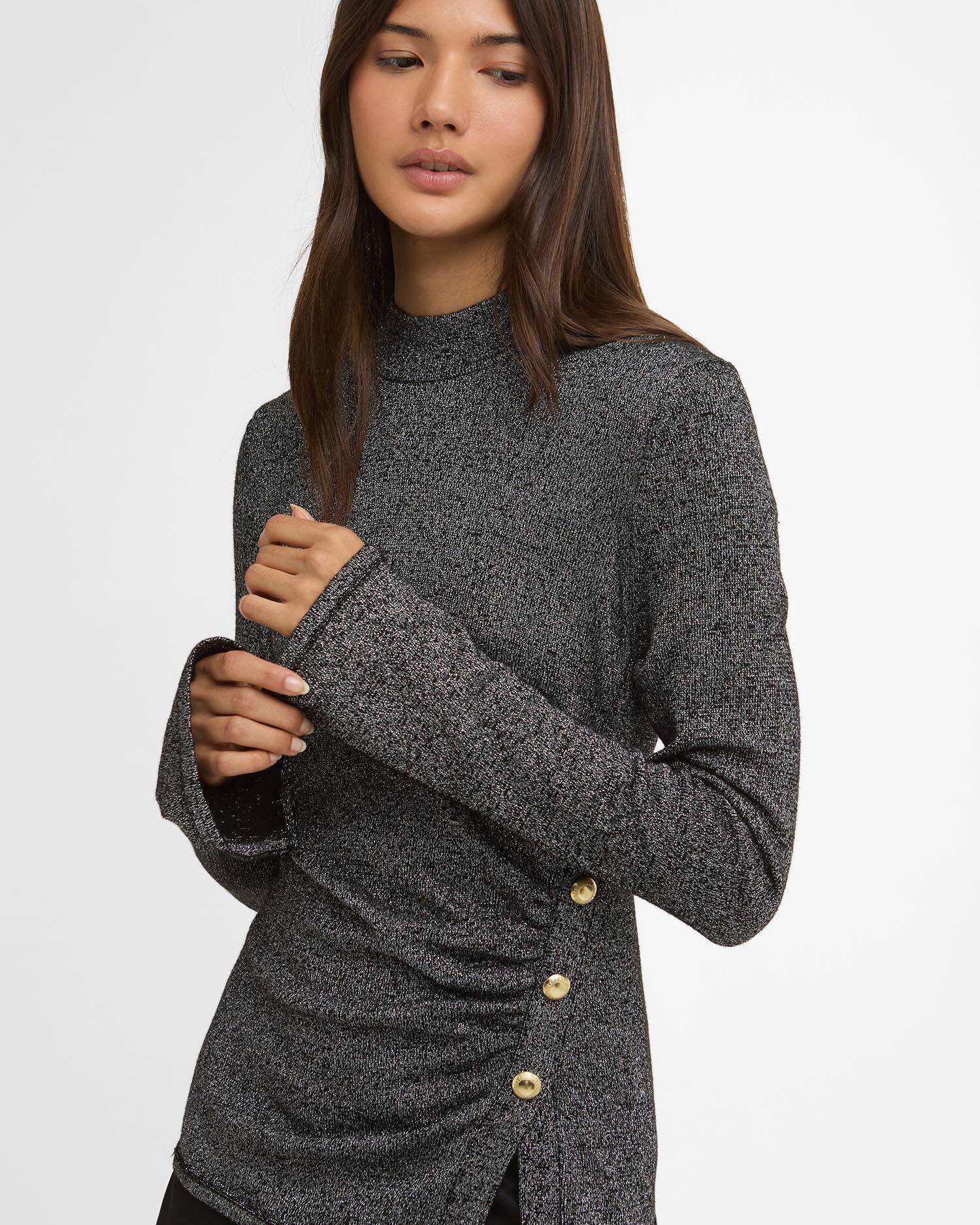 Monique Knitted Jumper Black image number 4