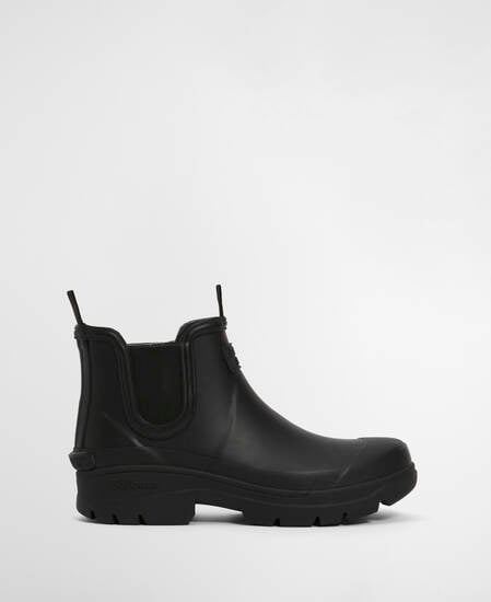 Barbour x ARKET Chelsea Wellingtons Black