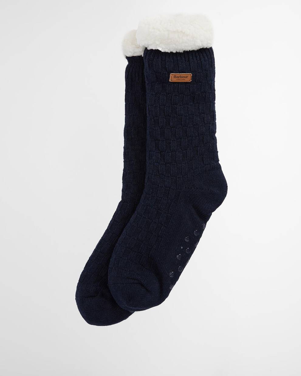Cable Knit Lounge Socks