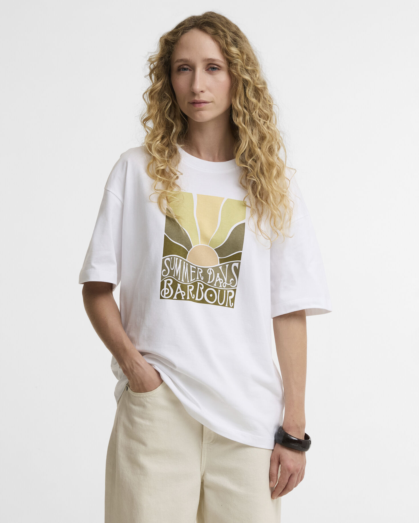 T-shirt Melody White