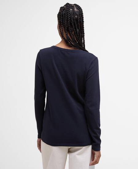 Langarmshirt Lossie Navy