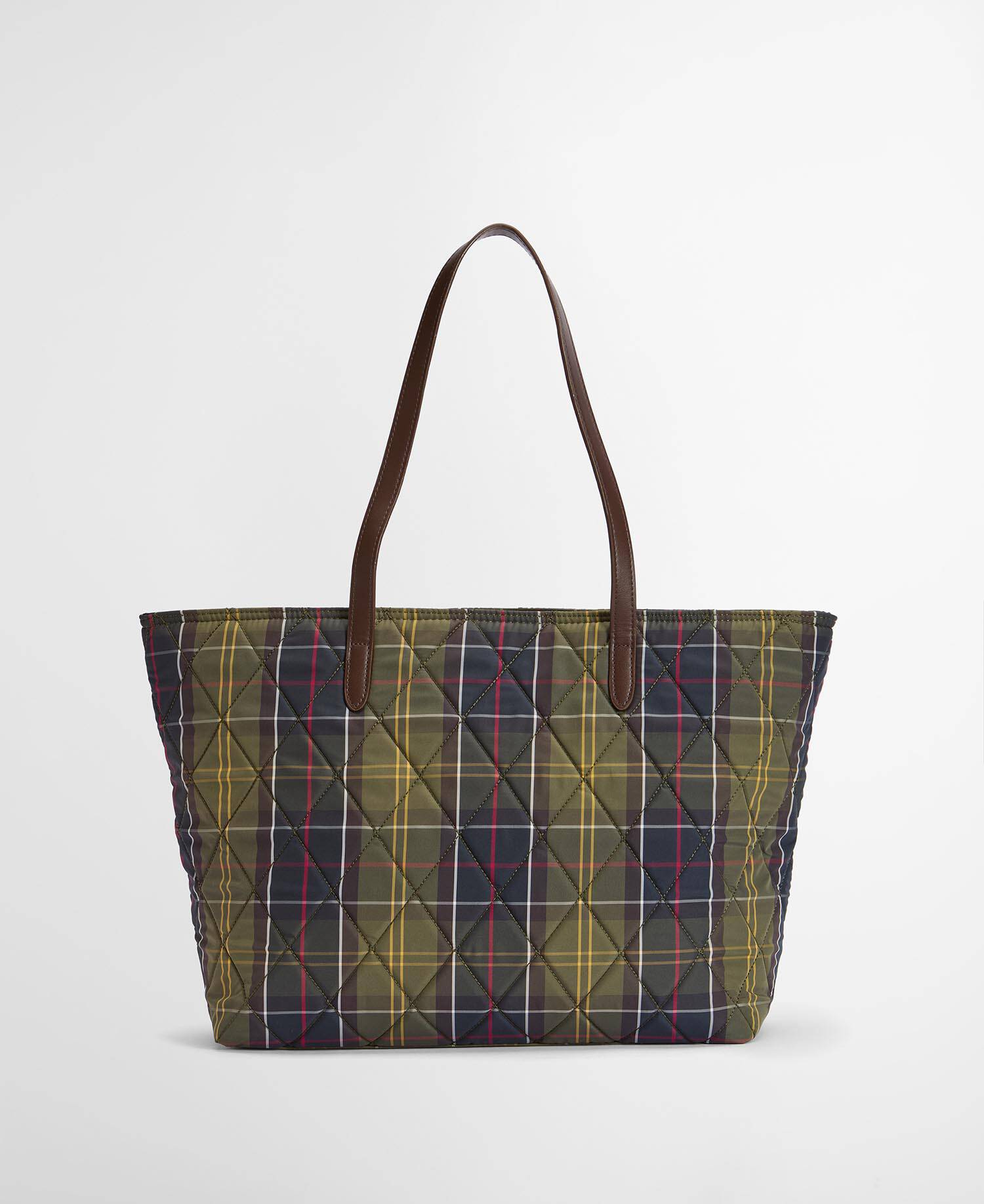 Wetherham Quilted Tartan Tote Bag Classic Tartan image number 2