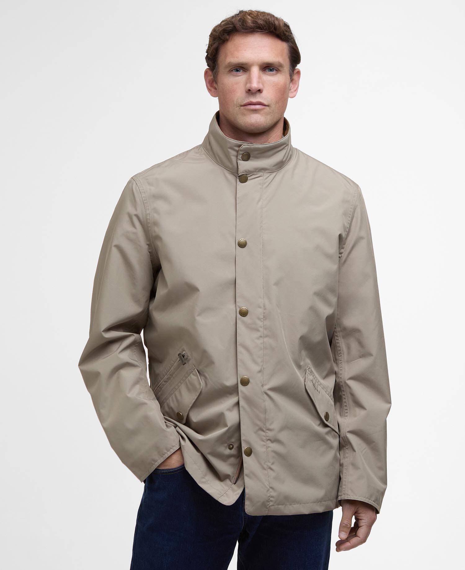 Spoonbill Waterproof Jacket Military Brown/Classic image number 0