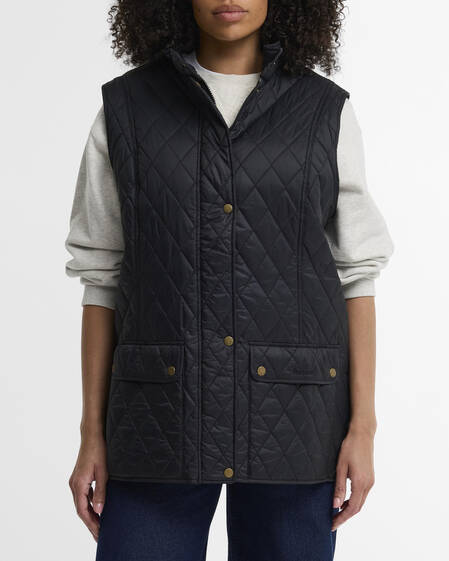 Otterburn Plus-Size Gilet Black