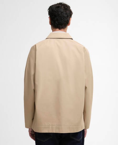 Short Rokig Waterproof Jacket Washed Stone/Highland Loch