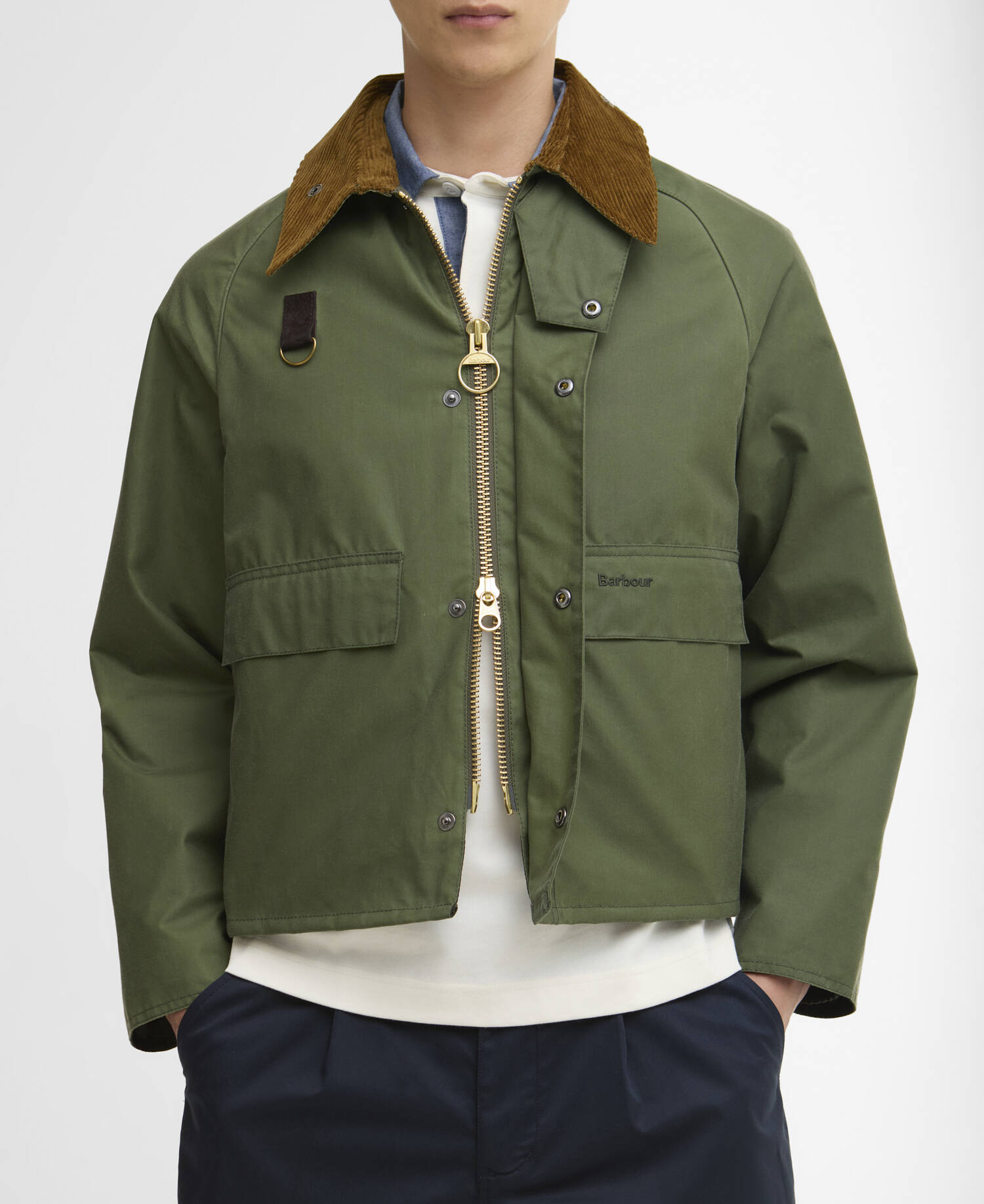 Spey Slim Waxed Jacket Light Moss image number 4