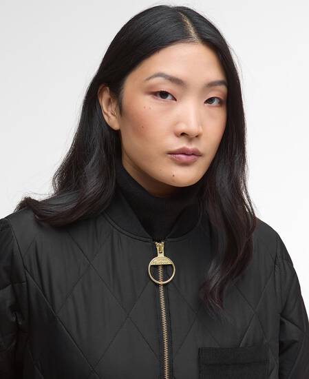 Leonie Quilted Jacket Black/Classic