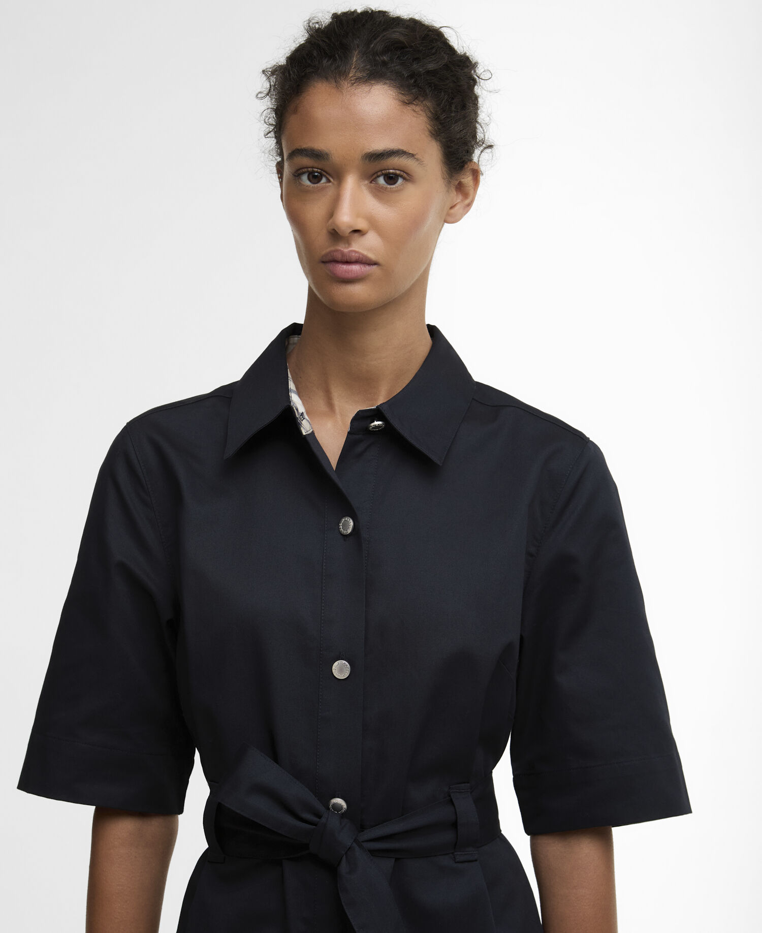 Sloane Midi Dress Dark Navy
