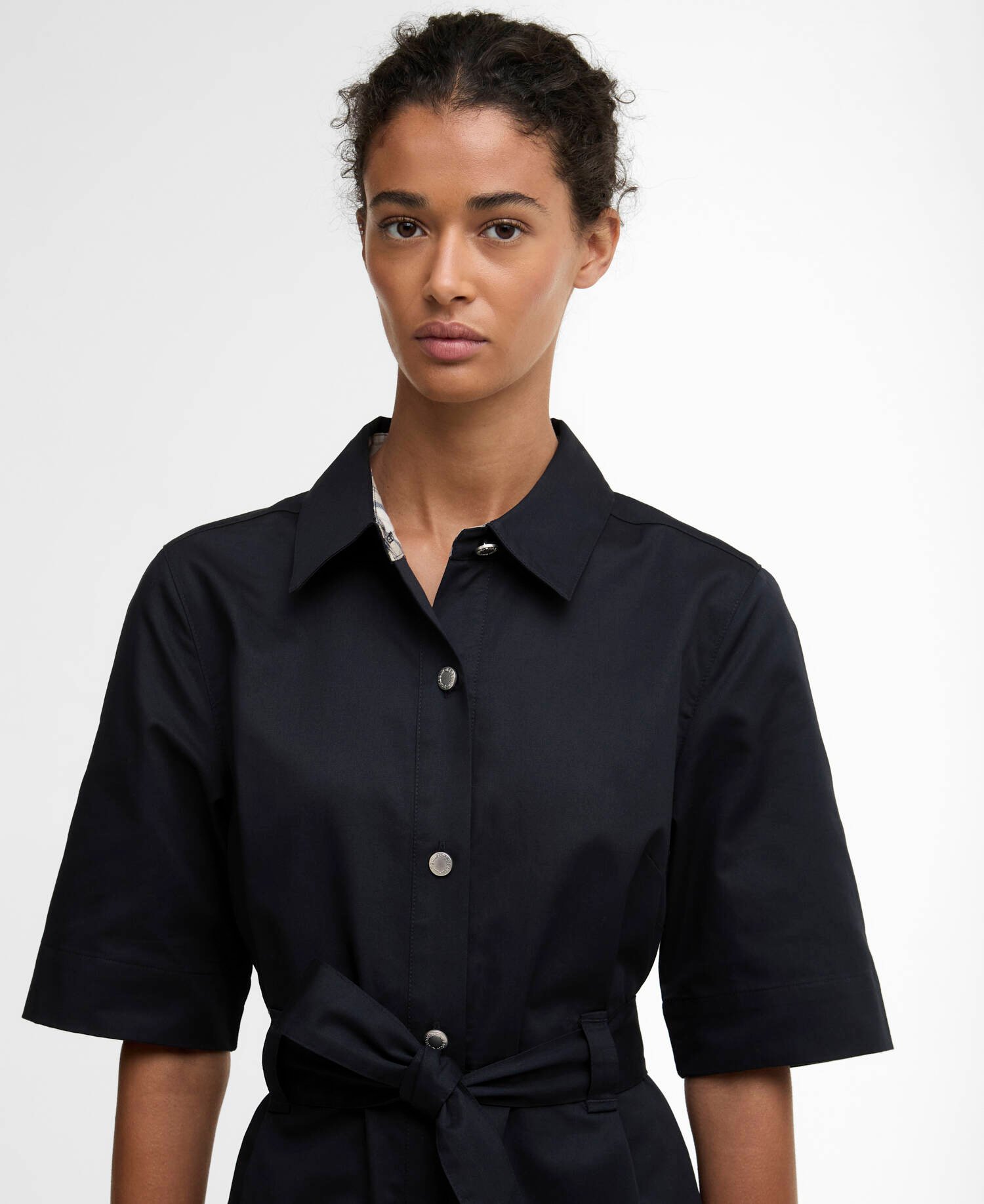 Sloane Midi Dress Dark Navy image number 3