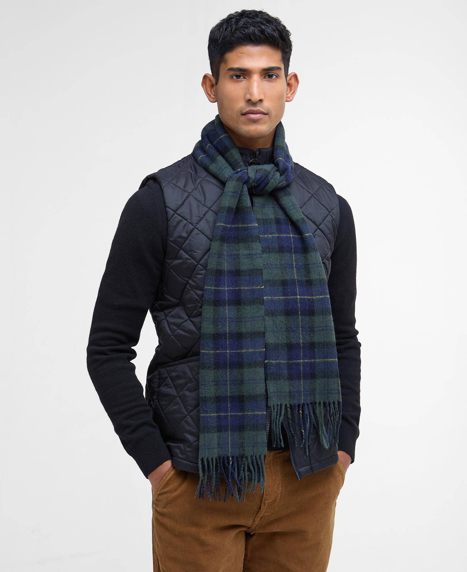 Tartan Lambswool Scarf image number 0