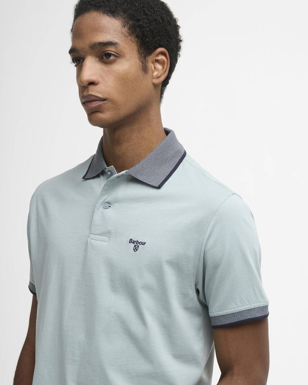 Cornsay Short-Sleeved Polo Shirt Slate