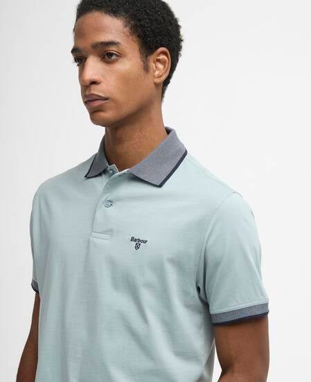 Cornsay Short-Sleeved Polo Shirt Slate
