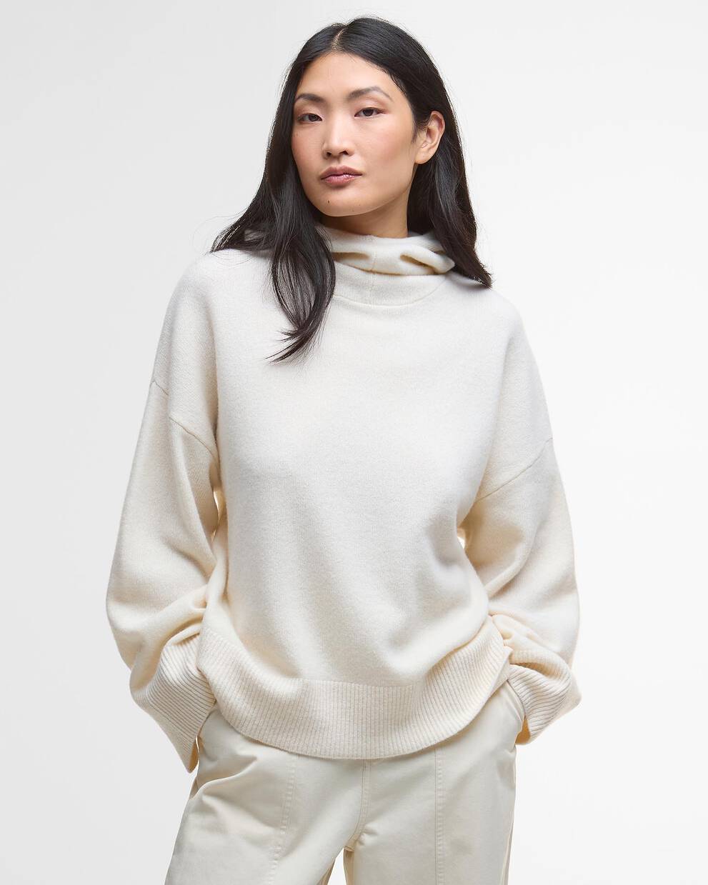 Evette Oversized Knitted Hoodie