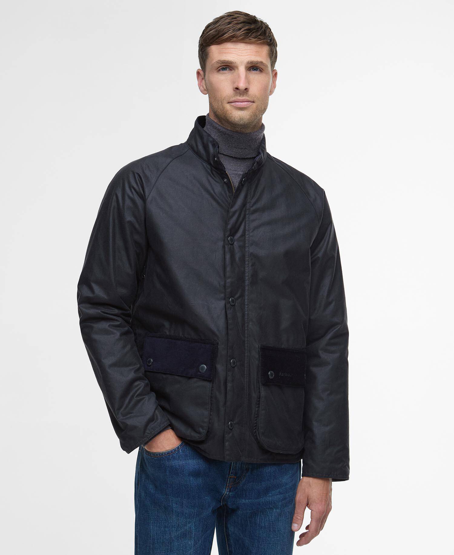 Cordhill Wax Jacket Navy image number 0