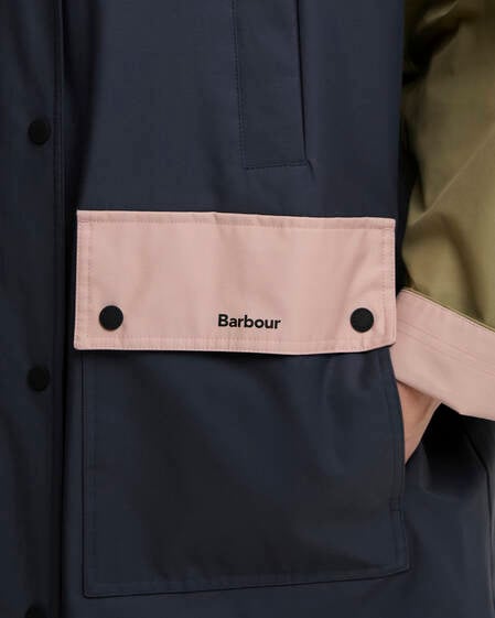 Giacca antipioggia Blearigg Dusk Grey / Gardenia / Bleached Olive / Lilac Ash