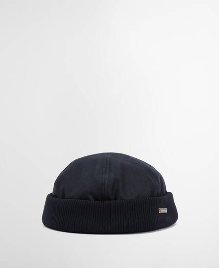 Oakmoor Waxed Docker Hat Black