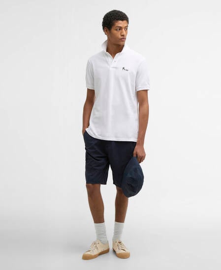 Comebe Tailored Polo Shirt White
