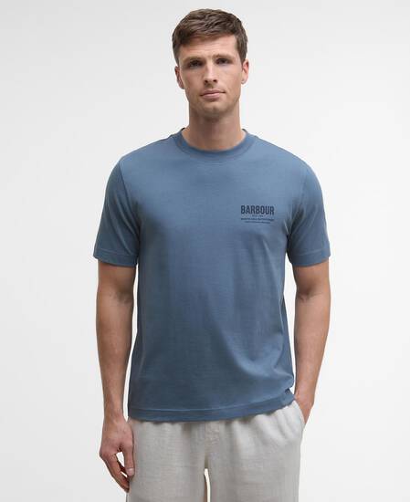 Souter Graphic T-Shirt Bluestone Souter Graphic T-Shirt Bluestone