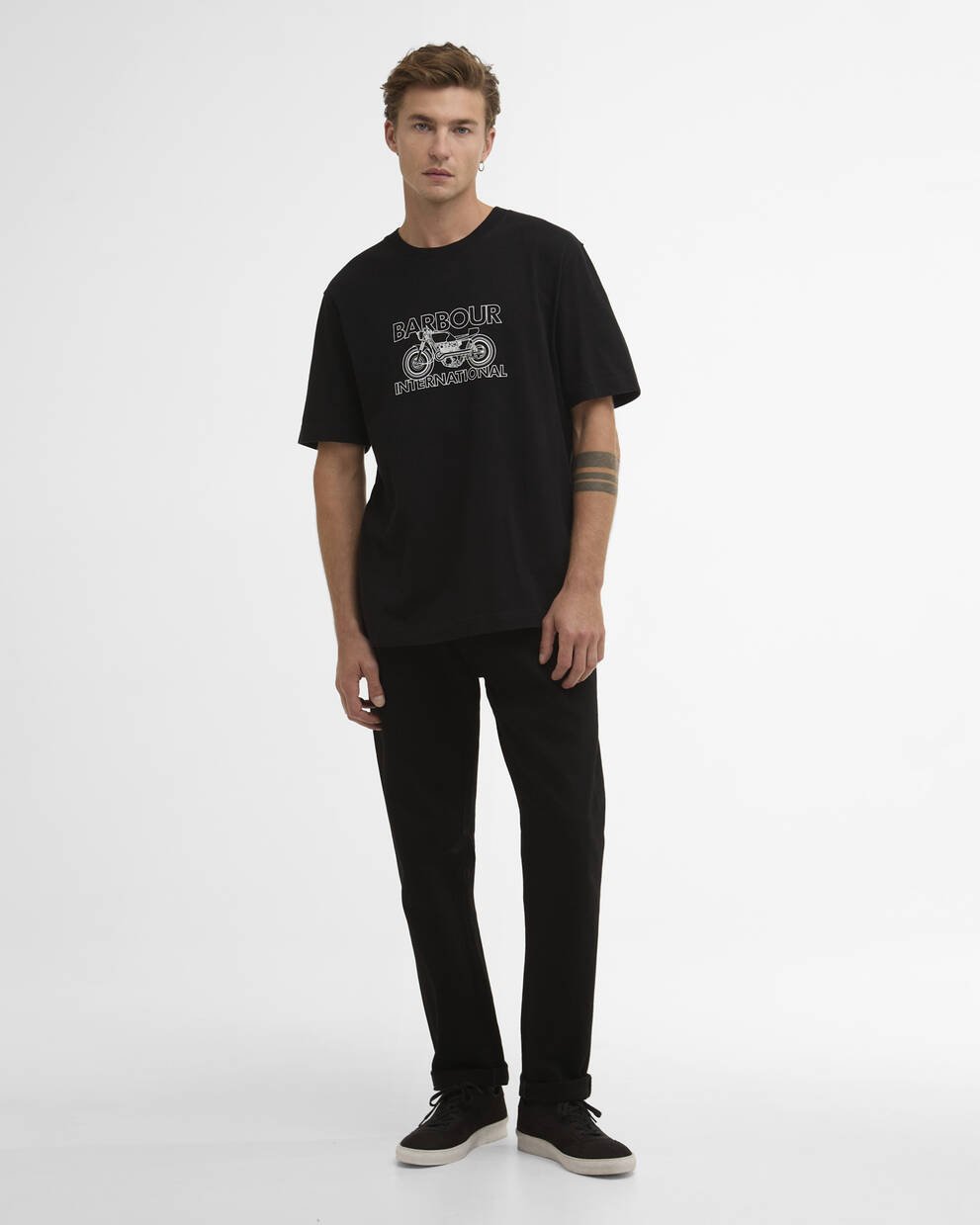 T-Shirt Cowl Motorbike Graphic