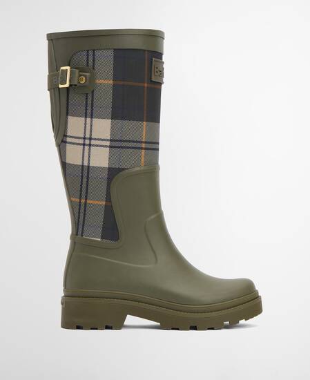 Stivali di gomma Dena Olive/Ancient Tartan